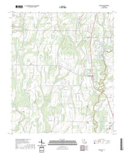 US Topo 7.5-minute map for Mangham LA