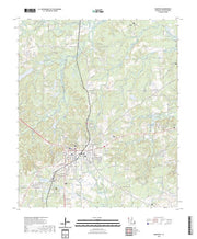 US Topo 7.5-minute map for Mansfield LA