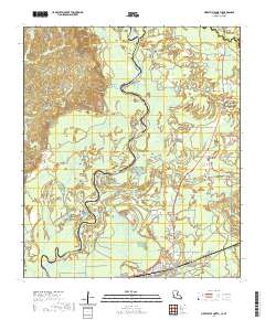 USGS US Topo 7.5-minute map for Merryville North LATX 2020