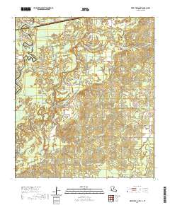 USGS US Topo 7.5-minute map for Merryville South LATX 2020