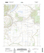 US Topo 7.5-minute map for Monterey LA