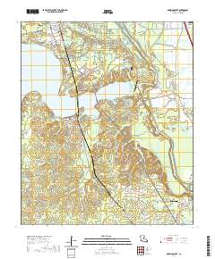 USGS US Topo 7.5-minute map for Mooringsport LA 2020