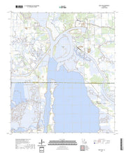 US Topo 7.5-minute map for Moss Lake LA