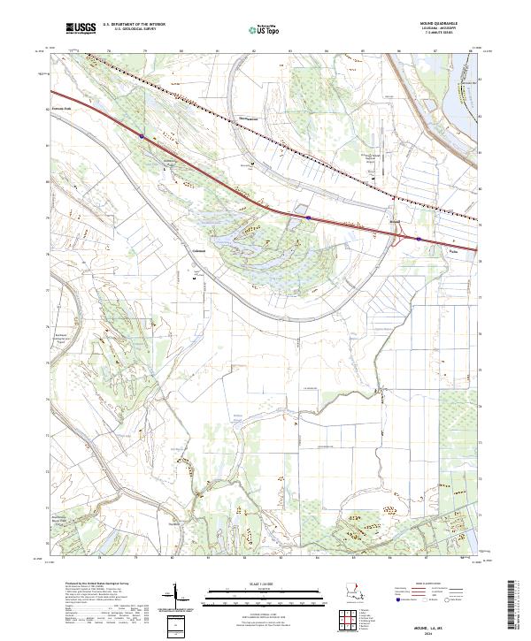 US Topo 7.5-minute map for Mound LAMS