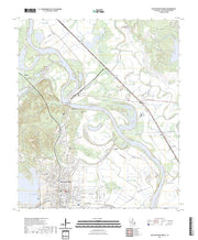 US Topo 7.5-minute map for Natchitoches North LA