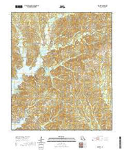 USGS US Topo 7.5-minute map for Negreet LA 2020