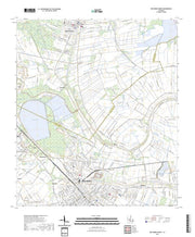 US Topo 7.5-minute map for New Iberia North LA