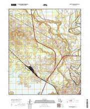 USGS US Topo 7.5-minute map for North Highlands LA 2020