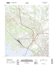 US Topo 7.5-minute map for North Highlands LA