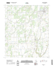 US Topo 7.5-minute map for Oak Grove LA