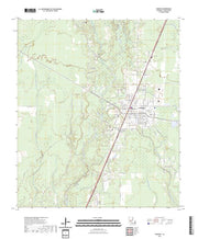 US Topo 7.5-minute map for Oakdale LA