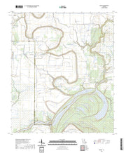 US Topo 7.5-minute map for Oakley LA