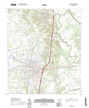 US Topo 7.5-minute map for Opelousas LA