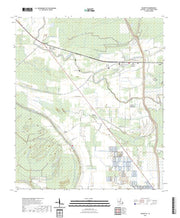 US Topo 7.5-minute map for Palmetto LA