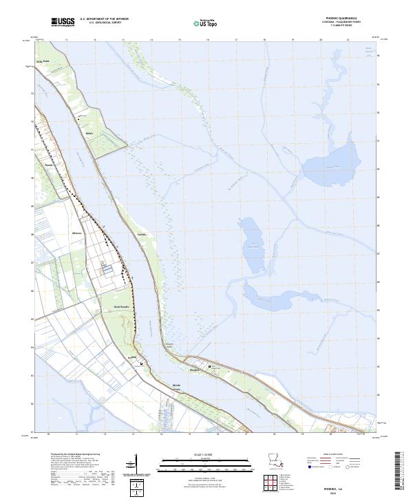 US Topo 7.5-minute map for Phoenix LA