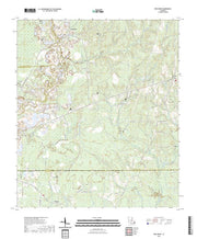 US Topo 7.5-minute map for Pine Grove LA