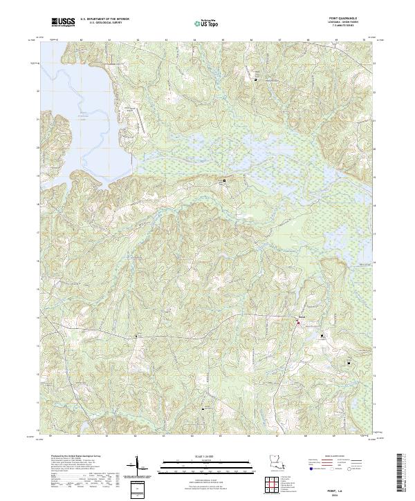 US Topo 7.5-minute map for Point LA