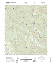 US Topo 7.5-minute map for Pollock LA