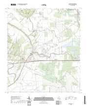 US Topo 7.5-minute map for Port Barre LA