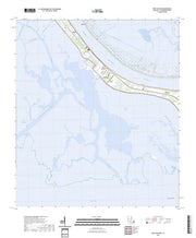 US Topo 7.5-minute map for Port Sulphur LA