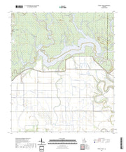 US Topo 7.5-minute map for Powell Point LA