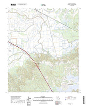 US Topo 7.5-minute map for Powhatan LA