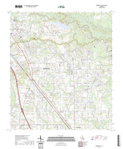 US Topo 7.5-minute map for Prairieville LA