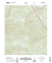 US Topo 7.5-minute map for Provencal LA