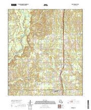 USGS US Topo 7.5-minute map for Rosepine LA 2020