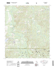 US Topo 7.5-minute map for Saline LA