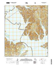 USGS US Topo 7.5-minute map for Salter Creek LATX 2020