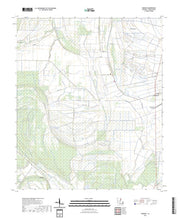 US Topo 7.5-minute map for Saranac LA