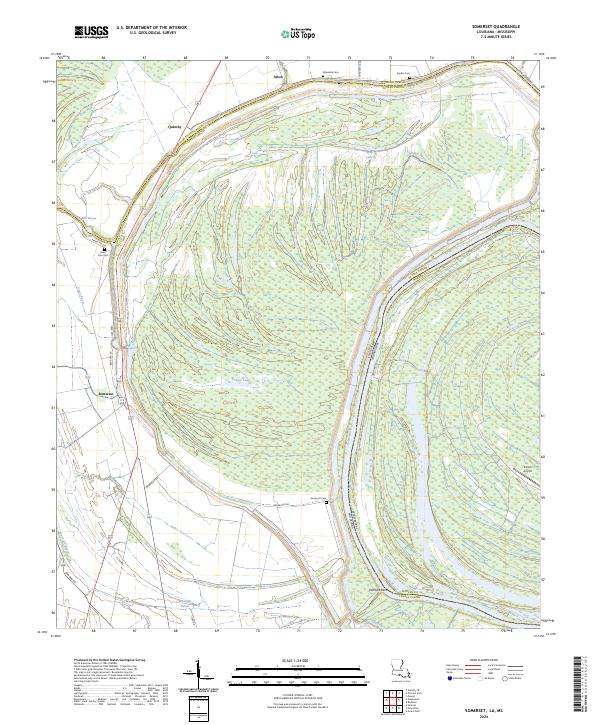 US Topo 7.5-minute map for Somerset LAMS