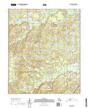 USGS US Topo 7.5-minute map for Spring Ridge LA 2020