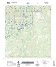 US Topo 7.5-minute map for Sugrue LA