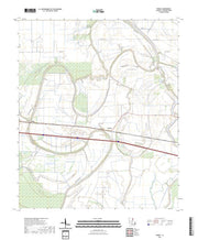 US Topo 7.5-minute map for Tendal LA