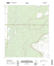 US Topo 7.5-minute map for Tensas Bluff LA