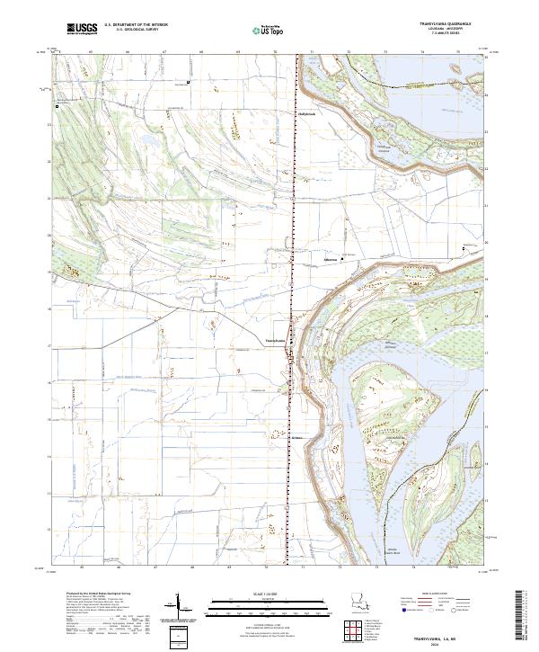 US Topo 7.5-minute map for Transylvania LAMS