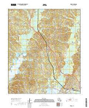 USGS US Topo 7.5-minute map for Zwolle LA 2020