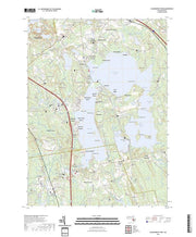 US Topo 7.5-minute map for Assawompset Pond MA