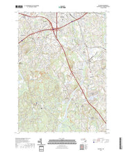 US Topo 7.5-minute map for Billerica MA