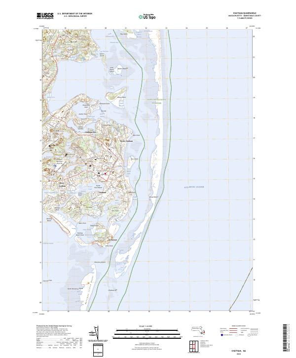 US Topo 7.5-minute map for Chatham MA