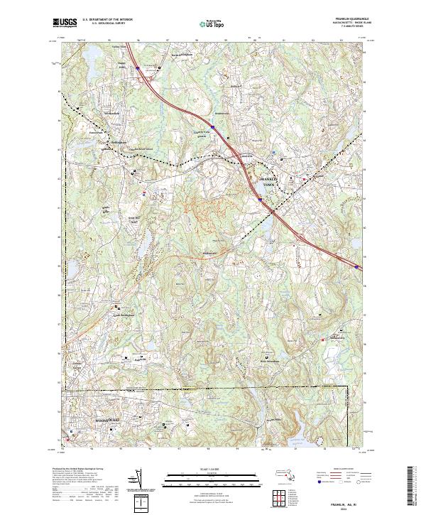 US Topo 7.5-minute map for Franklin MARI