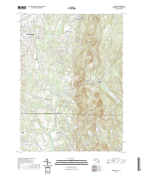 US Topo 7.5-minute map for Hampden MACT