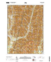 USGS US Topo 7.5-minute map for Hancock MANY 2021