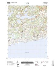 US Topo 7.5-minute map for Harwich MA