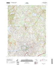 US Topo 7.5-minute map for Lowell MANH