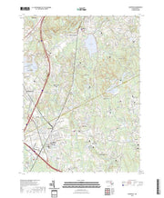 US Topo 7.5-minute map for Mansfield MA