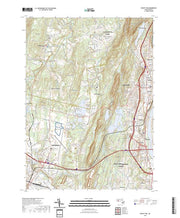 US Topo 7.5-minute map for Mount Tom MA