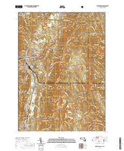 USGS US Topo 7.5-minute map for North Adams MAVT 2021